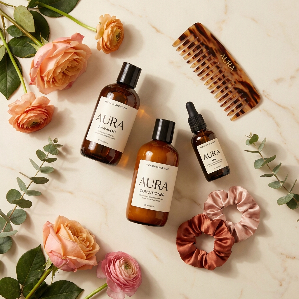 Curly hair wash day routine essentials